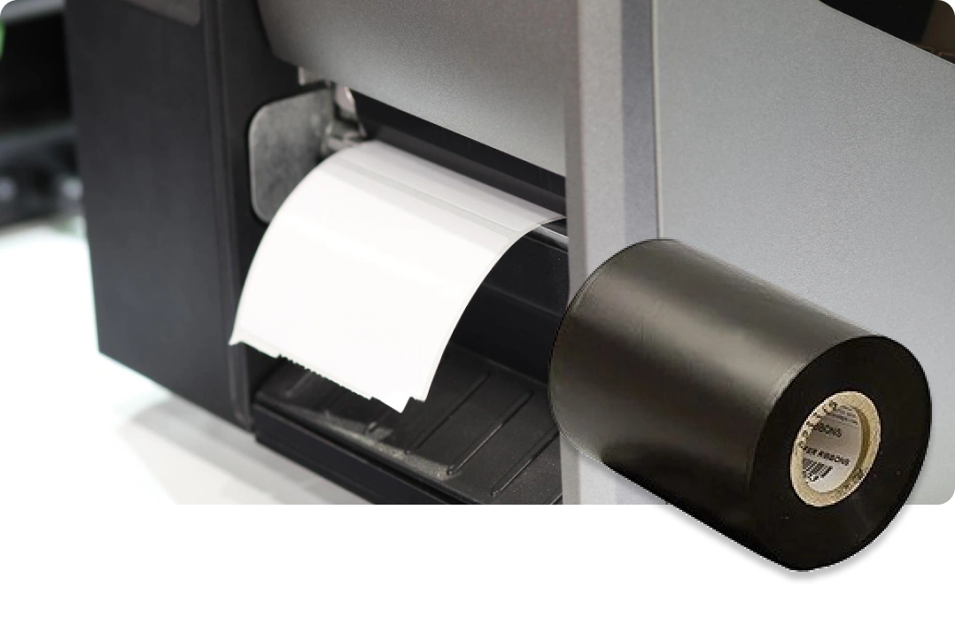 Ribbon de cera-resina